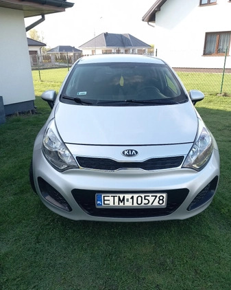 Kia Rio cena 27900 przebieg: 122000, rok produkcji 2014 z Olecko małe 79